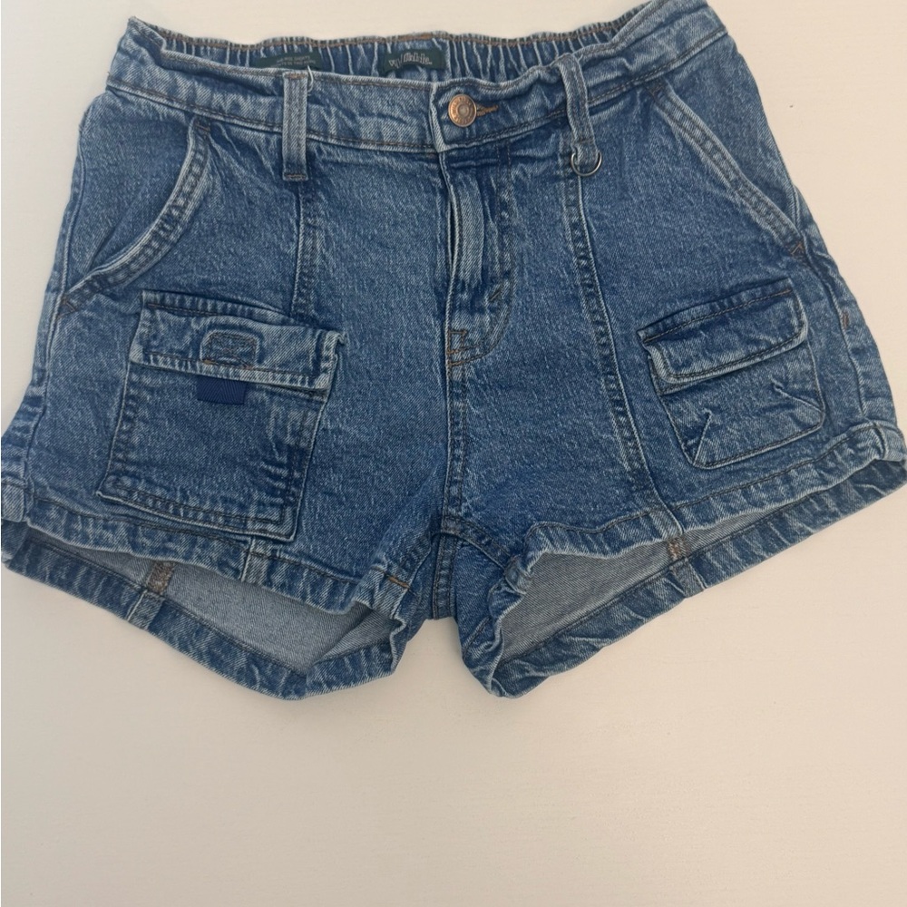 wild fable Blue Denim Cargo Shorts